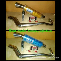 Knalpot CHA matic mio smile beat vario scoopy injeksi