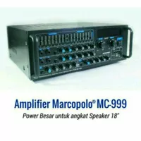 Marcopolo MC 999 Power Amplifier + Karaoke USB / MP3 SUARA MANTAP