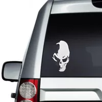 Stiker Kaca Mobil Unik Lucu Cutting Sticker Tengkorak Skull