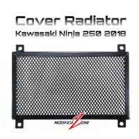 Cover Radiator Ninja 250 2018 -bkn tutup frame guard knalpot stoplamp