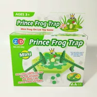 Mainan Prince Frog Trap Mini Interactive Family Game