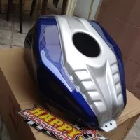 Kondom tangki Yamaha R15 bahan ABS merk RPro biru silver Yamaha R15v3