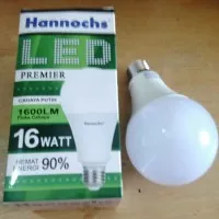 Lampu Led Hannochs Premier Ledbulb 16w Hemat Terang Bergaransi