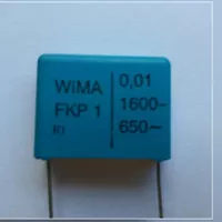 Kapasitor WIMA FKP 1/ 0.01 uF.