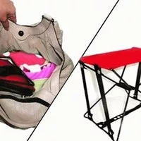 Portable Pocket Chair Kursi Lipat