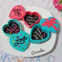 Cokelat Love / coklat box love / cokelat valentine