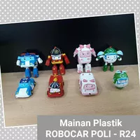 HIASAN KUE ROBOCAR POLI - R24/MAINAN/TOPPER/CAKE/ FIGURIN/PATUNG