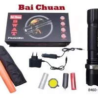 Senter Swat Police Bai Chuan 8460-1 Flashlight