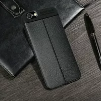 Samsung A3 2015 Lama AutoFocus Carbon Silikon Leather Case Casing