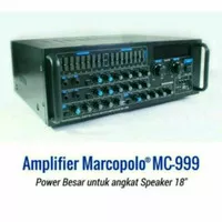 Marcopolo MC 999 Power Amplifier + Karaoke USB / MP3 SUARA MANTAP 220