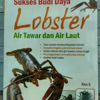 BUKU SUKSES BUDI DAYA LOBSTER AIR TAWAR DAN AIR LAUT Original