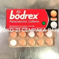 Obat BODREX 1 BOX @ 2 STRIP |Paracetamol Sakit Kepala Gigi Demam Panas