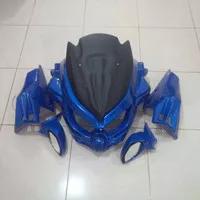 Tameng predator & cover sen depan yamaha nmax Tanpa bor Body(paket