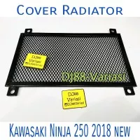 Cover radiator ninja 250 fi 2018 plat besi tutup radiator plat besi