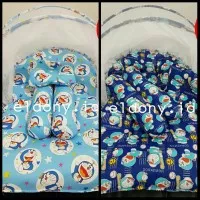 kasur bayi lipat doraemon/ kasur bayi nobita/ selimut bayi/bedong bayi