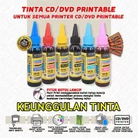 Tinta Premium CD DVD Printable Epson Black 100 ML