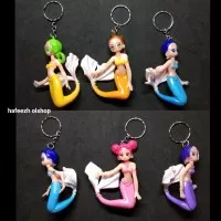 Gantungan Kunci Mermaid Putri Duyung Bahan PVC