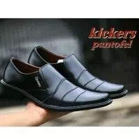 Sepatu Pantofel Pria Resmi Kickers Semi Kulit Cowok Premium Formalitas