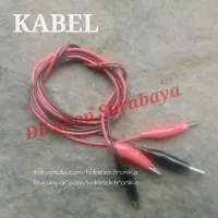 Kabel tester jepit buaya kabel Jumper set Merah Hitam