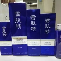 Paket Kose Sekkisei Clear whitening mask 76ml Clear cleansing oil 250