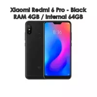 Xiaomi Redmi 6 Pro (A2 Lite MIUI) - 4GB 64GB (4/64) - Black / Gold /