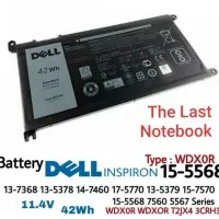 Baterai Baterry Dell Inspiron 15 5000 5565 5567 5568 P58F P58F001