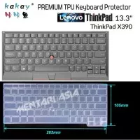 Keyboard Protector Lenovo THINKPAD X390 - KAKAY Premium TPU Clear