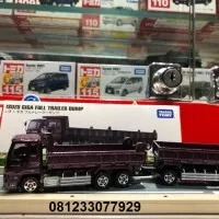 Tomica Long Type no 127 Isuzu Giga Full Trailer Dump