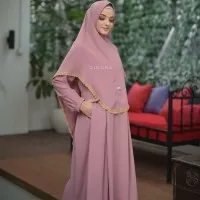 Calla syari set dress khimar Syari Dinara fashion muslim gamis