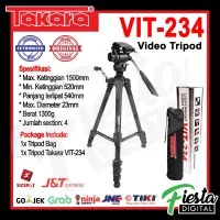 Tripod TAKARA VIT-234, Video Tripod
