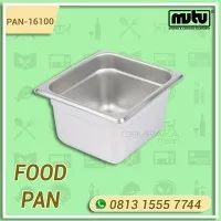 Food Pan Mutu PAN-16100 | GN PAN 16 | Wadah Stainless Tempat Toping