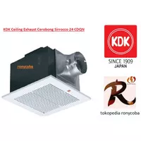 Exhaust Fan Ceiling Cerobong KDK 24 CDQN