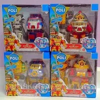 Mainan Anak ROBOCAR POLI Action FIGURE ROBOCAR POLI 1 set 4 pcs