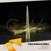 Yellow tip gilson isi 1000 | Micropipette Tip Kuning