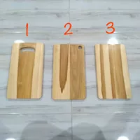 Talenan Kayu Jati 34 x 18 cm / Wooden Cutting Board