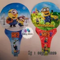 Balon Foil Pentungan / Balon Tongkat Karakter Minion Despicable Me 2