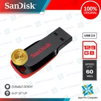 Sandisk Cruzer Blade CZ50 128GB - Flash Disk/ Flashdisk 128 GB 2.0