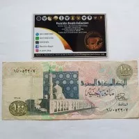 Uang Kuno 100 Pound EGP Egypt Mesir Series 1978-2008 Issue Thn 1978