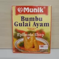Munik Bumbu Gulai Ayam 180 gr | Chicken Curry Seasoning - Munik
