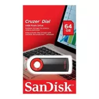 SANDISK USB FLASHDISK 64GB CRUZER DIAL - ORIGINAL