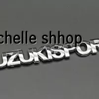 emblem suzuki sport chrome mobil sx4/x-over