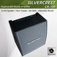 Ampli Silvercrest CK100 Amplifier keyboard CK 100 Speaker E Drum