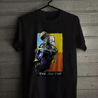 Kaos valentino rossi the doctor DTG hitam