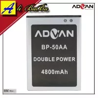 Baterai Handphone Advan S5E New M6 Barca S5E Core BP-50AA Double Power