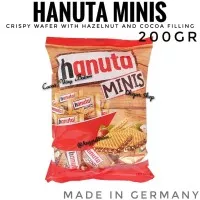 Hanuta Minis Hazelnut Wafer 200gram