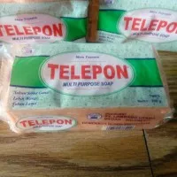 Sabun Telepon / Sabun Cap Telepon 1 batang 200 gram multi purpose soap