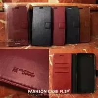 Vivo V5 Y67 New flip case cover kulit leather dompet kartu kancing