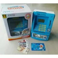 Mainan Mesin ATM Doraemon / Celengan