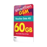 Voucher SMARTFREEN 4G 60GB (HP dan MODEM)