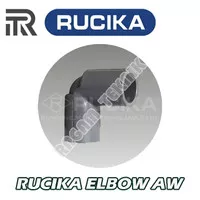 Rucika L elbow 90 3/4" AW knee keni bengkokan polos PVC non drat
